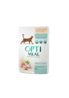 OptiMeal Premium Królik w białym sosie 85g mokra karma dla kotów