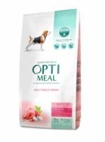 OptiMeal Premium Indyk M 12kg sucha karma dla ps贸w 艣rednich ras