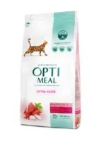 OptiMeal Premium Cielęcina 10kg sucha karma dla kotów dorosłych