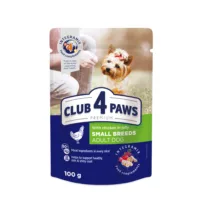 Club4Paws Premium Kurczak w galaretce 100g karma mokra dla psów dorosłych ras małych