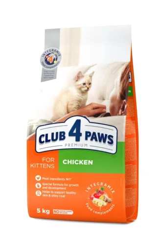 Club4Paws Premium Kurczak 5kg sucha karma dla kociąt