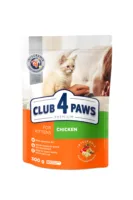 Club4Paws Premium Kurczak 300g sucha karma dla koci膮t