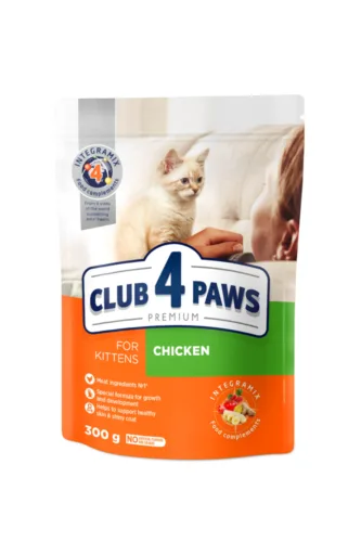 Club4Paws Premium Kurczak 300g sucha karma dla kociąt