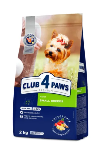 Club4Paws Premium Kurczak i ryż S 2kg sucha karma dla psów dorosłych małych ras