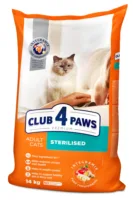 Club4Paws Premium Sterilised Kurczak 14kg sucha karma dla kot贸w sterylizowanych