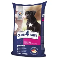 Club4Paws Premium Kurczak L 14kg sucha karma dla ps贸w szczeni膮t du偶ych ras