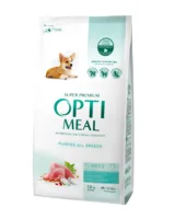 OptiMeal Premium Indyk 1,5kg sucha karma dla szczeni膮t