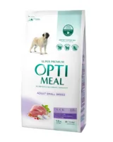 OptiMeal Premium Kaczka S 1,5kg sucha karma dla psów małych ras