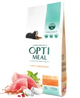 OptiMeal Premium Indyk L 20kg sucha karma dla ps贸w du偶ych ras