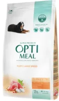 OptiMeal Premium Indyk L 12 kg sucha karma dla szczeni膮t du偶ych ras