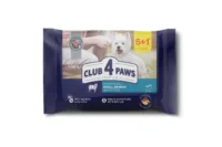 Club4Paws Premium Jagnięcina w sosie 6x80g karma mokra dla psów dorosłych ras małych