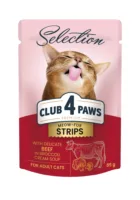 Club4Paws Premium z wo艂owin膮 w sosie 85g mokra karma dla kot贸w doros艂ych