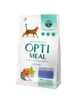 OptiMeal Premium Sterilised Łosoś 700g sucha karma dla kotów sterylizowanych