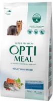 OptiMeal Premium 艁oso艣 Mini 1,5kg sucha karma dla ps贸w miniaturowych ras
