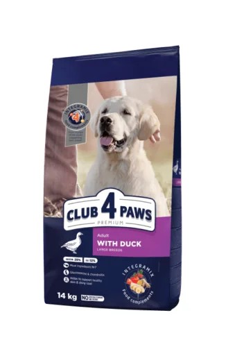 Club4Paws Premium Kaczka L 14kg sucha karma dla psów dużych ras