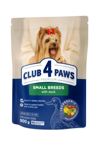 Club4Paws Premium Kaczka S 900g sucha karma dla psów małych ras