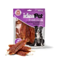 ideaPet Lizak z kaczką 500g