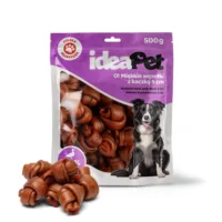 ideaPet Miękkie węzełki z kaczką 5cm 500g