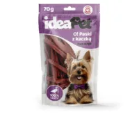 ideaPet O! Paski z kaczką 70g