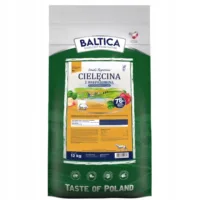 BALTICA Smaki Regionów Cielęcina z wieprzowiną M/L 12kg karma wysokoenergetyczna