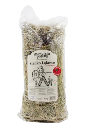 Mazurska Polana Sianko łąkowe z burakiem 800g