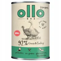 Ollo Umami Gęś i Indyk 400g dla psów z wrażliwym przewodem pokarmowym (Kopia)
