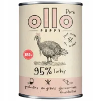 Ollo Pure Puppy Indyk 850g Junior monobiałkowa dla psów z alergią pokarmową