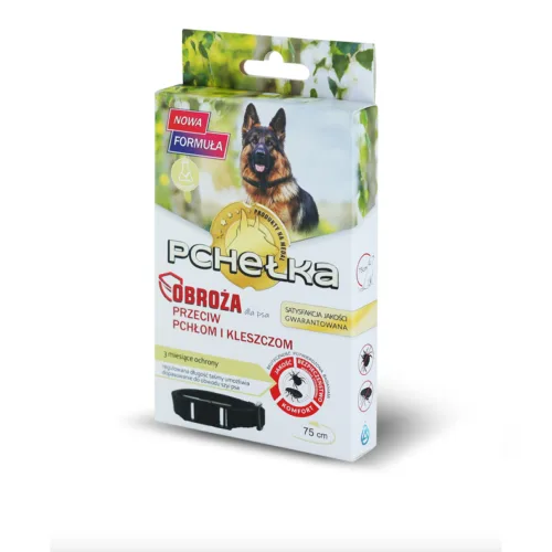 Pchełka Obroża przeciw pchłom kleszczom dla psa 75 cm