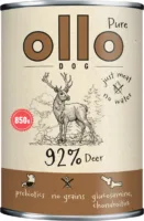 Ollo Pure Jeleń 850g monobiałkowa dla psów z alergią pokarmową