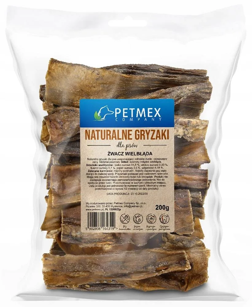 Petmex Żwacz Wielbłąda 200g przysmak dla psa