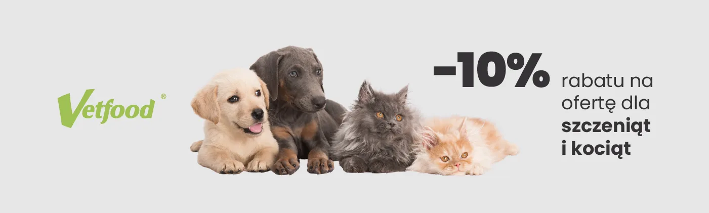 Promocja Vetfood szczenięta i kocięta