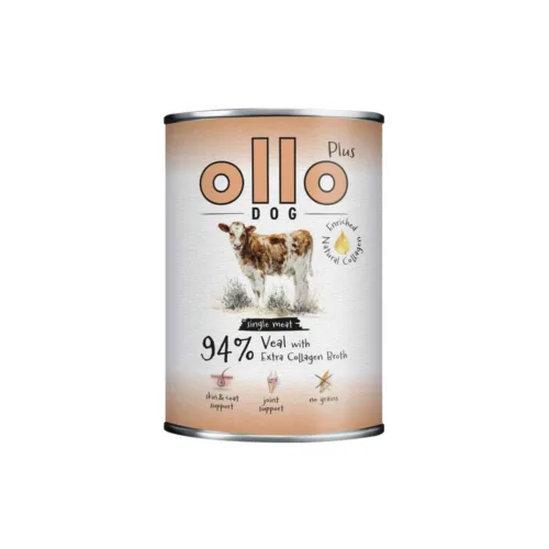 Ollo Plus Kolagen Cielęcina 400g monobiałkowa karma dla psa
