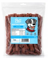 Petifood Miękkie paski z wołowiny 500g przysmak dla psa