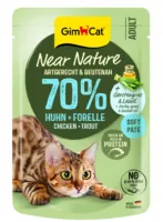 GIMCAT Near Nature Kurczak Pstrąg 85g mokra karma dla kota