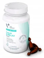 VetExpert Calm & Relax Mini 50 kapsułek Objawy Stresu dla Psa i Kota