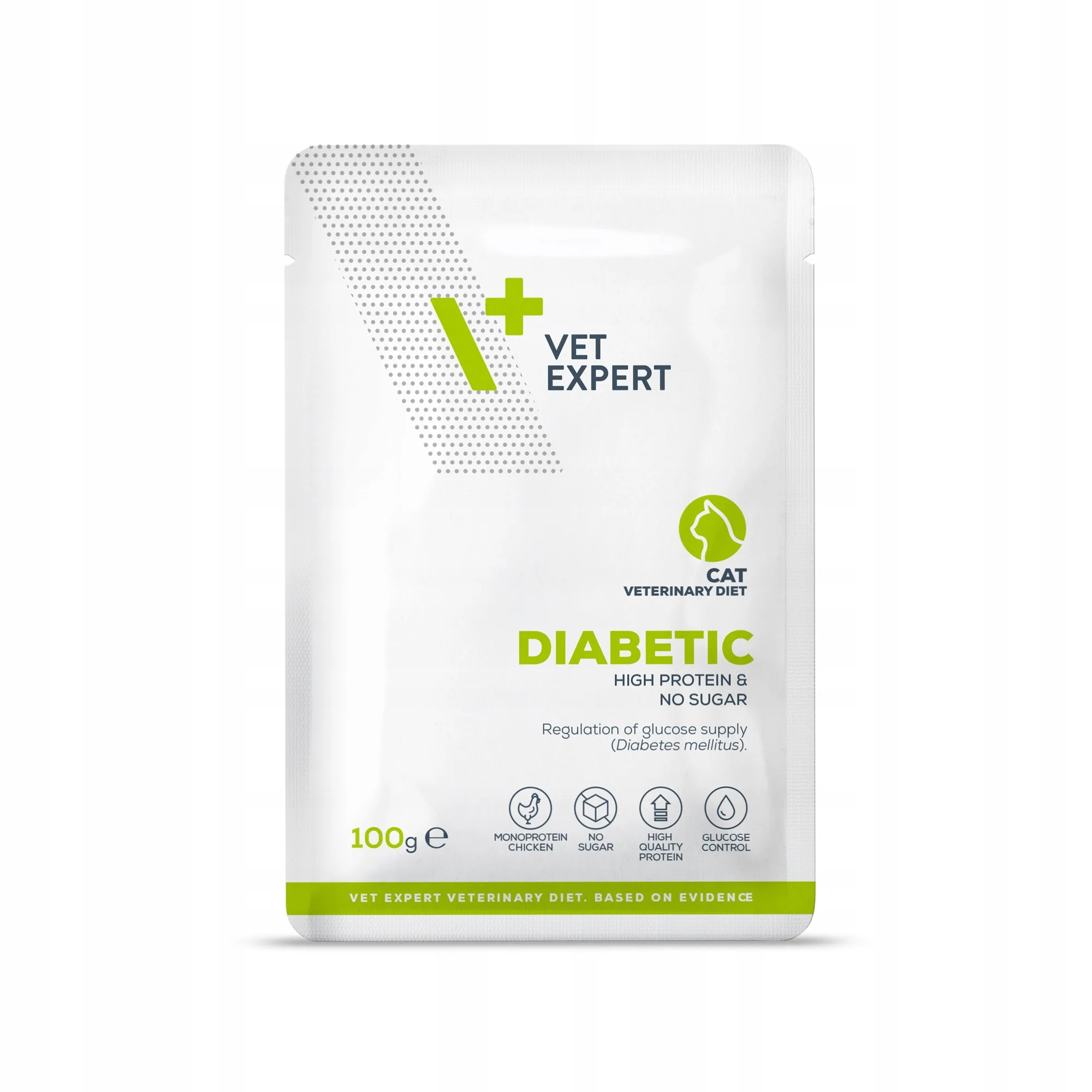 VET EXPERT VD Diabetic Cat 100g Pouch