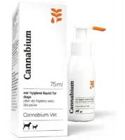 CANNABIUM VET płyn do higieny uszu dla psa 75 ml