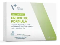 Vet Expert ProBiotic Formula Probiotyk dla Ps贸w i Kot贸w 30 kaps