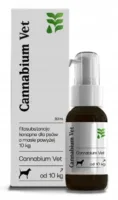 Cannabium Vet CBD Fitosubstancje konopne dla psa od 10 kg 30 ml
