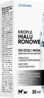Eurowet Krople Hialuronowe do Oczu i Nosa 30ml Nawilżające dla Psa i kota