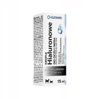 EUROWET KROPLE HIALURONOWE DO OCZU I NOSA 15ml NAWILŻAJĄCE