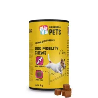 Excellent Pets Dog Mobility Soft Chews 60szt. wsparcie mobilności stawów, chrząstek, ścięgien i więzadeł u psów