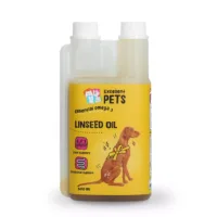 Excellent Pets Linseed Oil 500ml tłoczony na zimno olej lniany dla psów oraz koni
