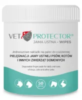 Vet Protector Jama Ustna Wipes 50szt