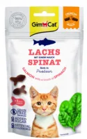 GIMCAT Crunchy Snack Łosoś i Szpinak 50g przysmak dla kota