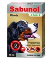 SABUNOL OBROŻA ODBLASKOWA 75 CM P/PCHŁOM I KLESZCZOM