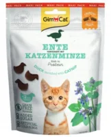 GIMCAT Crunchy Snack Kaczka i Kocimiętka 140g przysmak dla kota