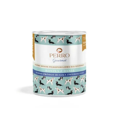 PERRO Gourmet Konina z dynią dla szczeniąt 800g