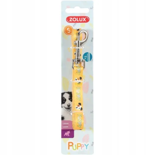 ZOLUX - Smycz PUPPY MASCOTTE 13mm/1,20m, żółta