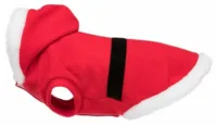 TRIXIE - Płaszczyk Xmas Mikołaj M 45cm, 62cm czerw